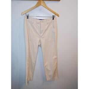 SUNDANCE Women's Khaki Chino Pants P6 Cotton Casual Preppy Neutral